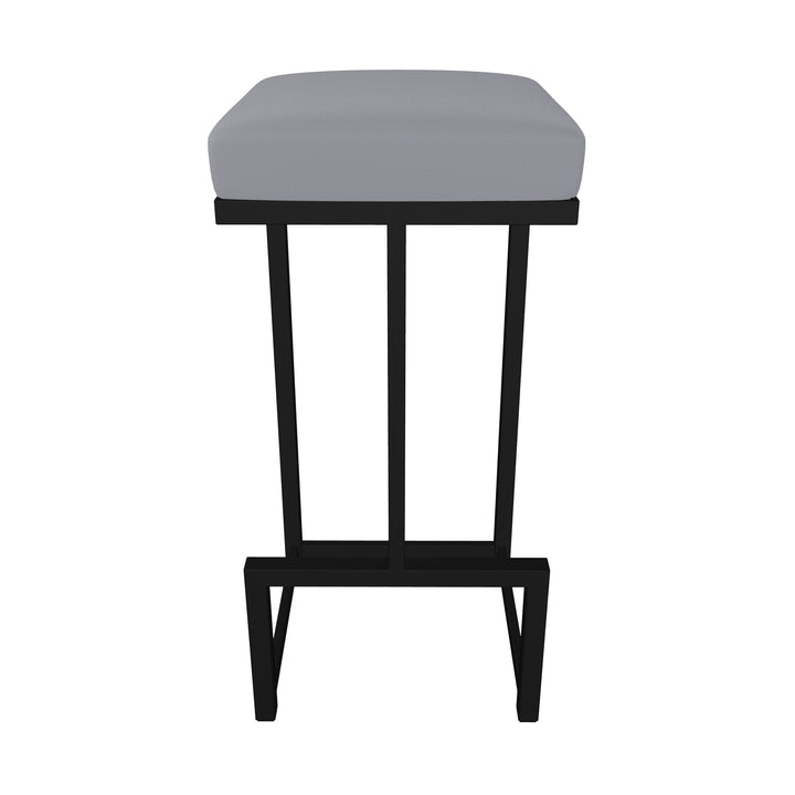 14.5"W x 14.5"D x 26"H / Charcoal Gray/Sable Onyx