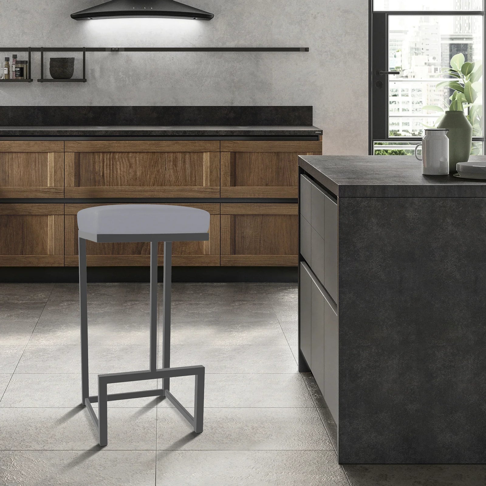 Charcoal Gray/Firestone Grey