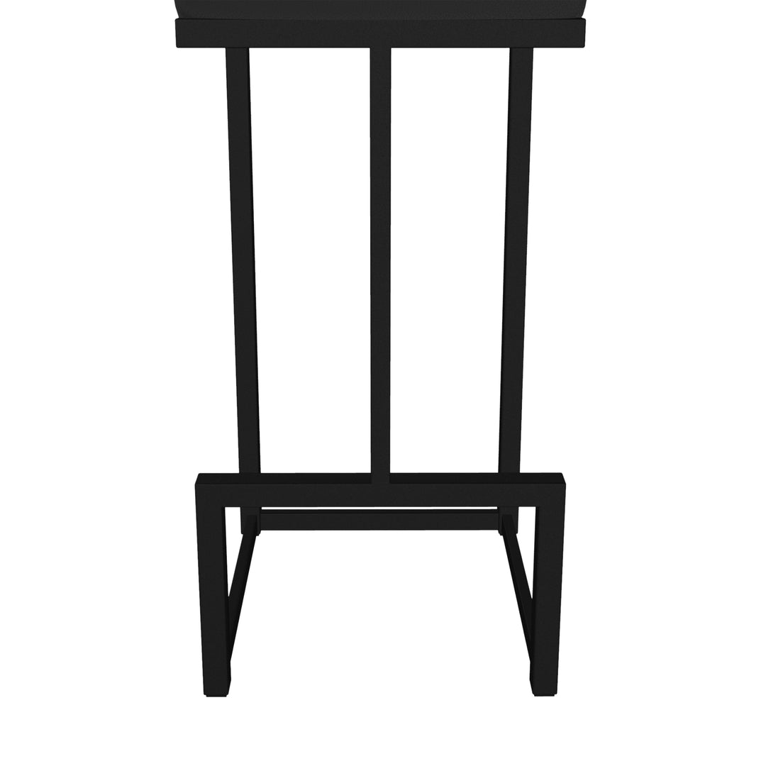 14.5"W x 14.5"D x 30"H / Licorice Black/Sable Onyx