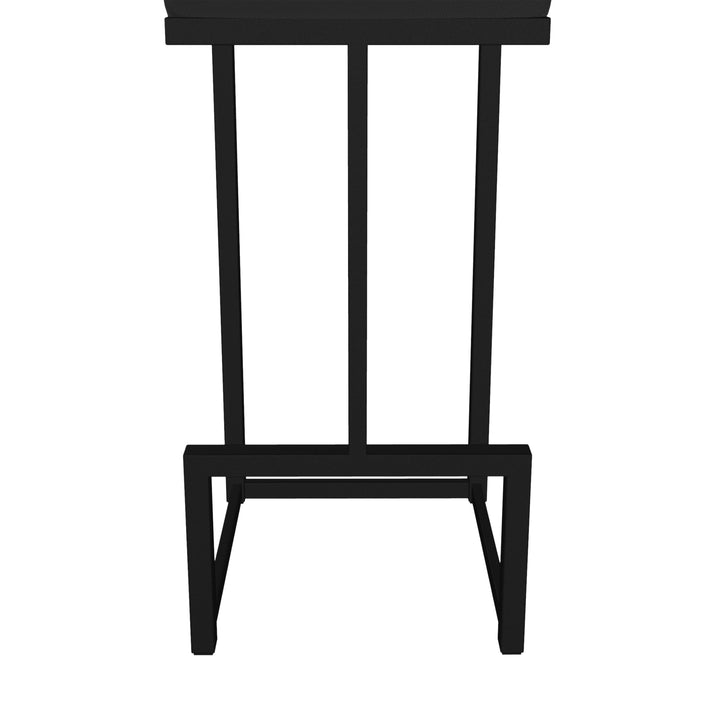 14.5"W x 14.5"D x 30"H / Licorice Black/Sable Onyx