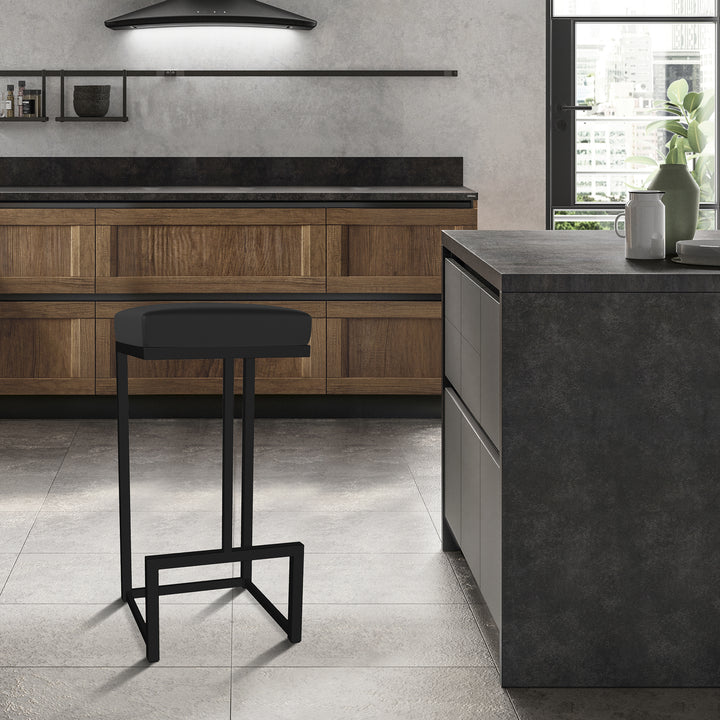 14.5"W x 14.5"D x 30"H / Licorice Black/Sable Onyx