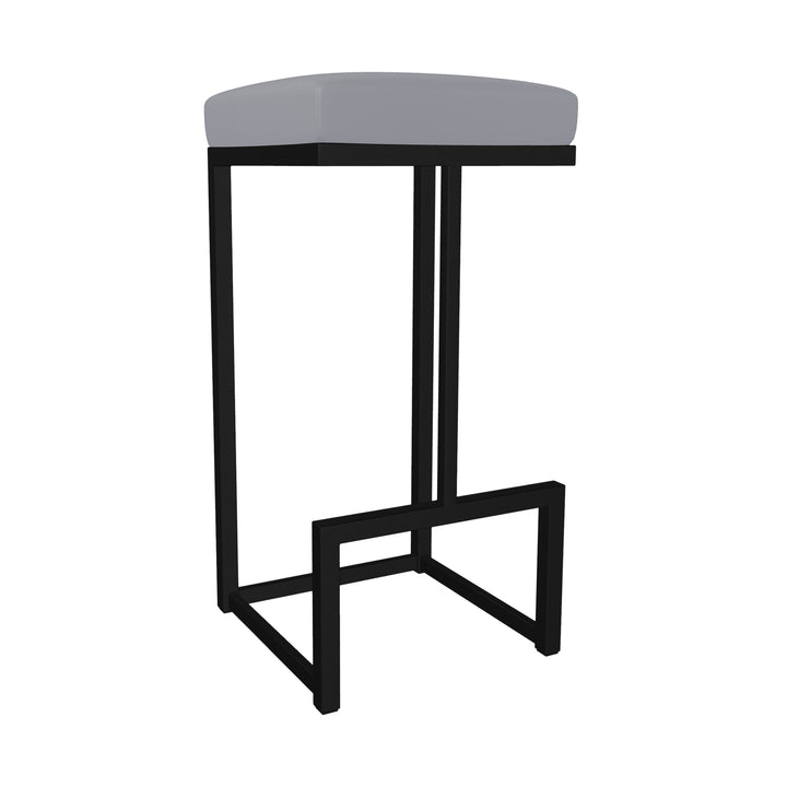 14.5"W x 14.5"D x 30"H / Charcoal Gray/Sable Onyx