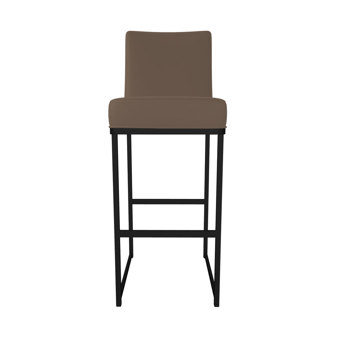 17"W x 24"D x 43"H / Island Teak/Sable Onyx