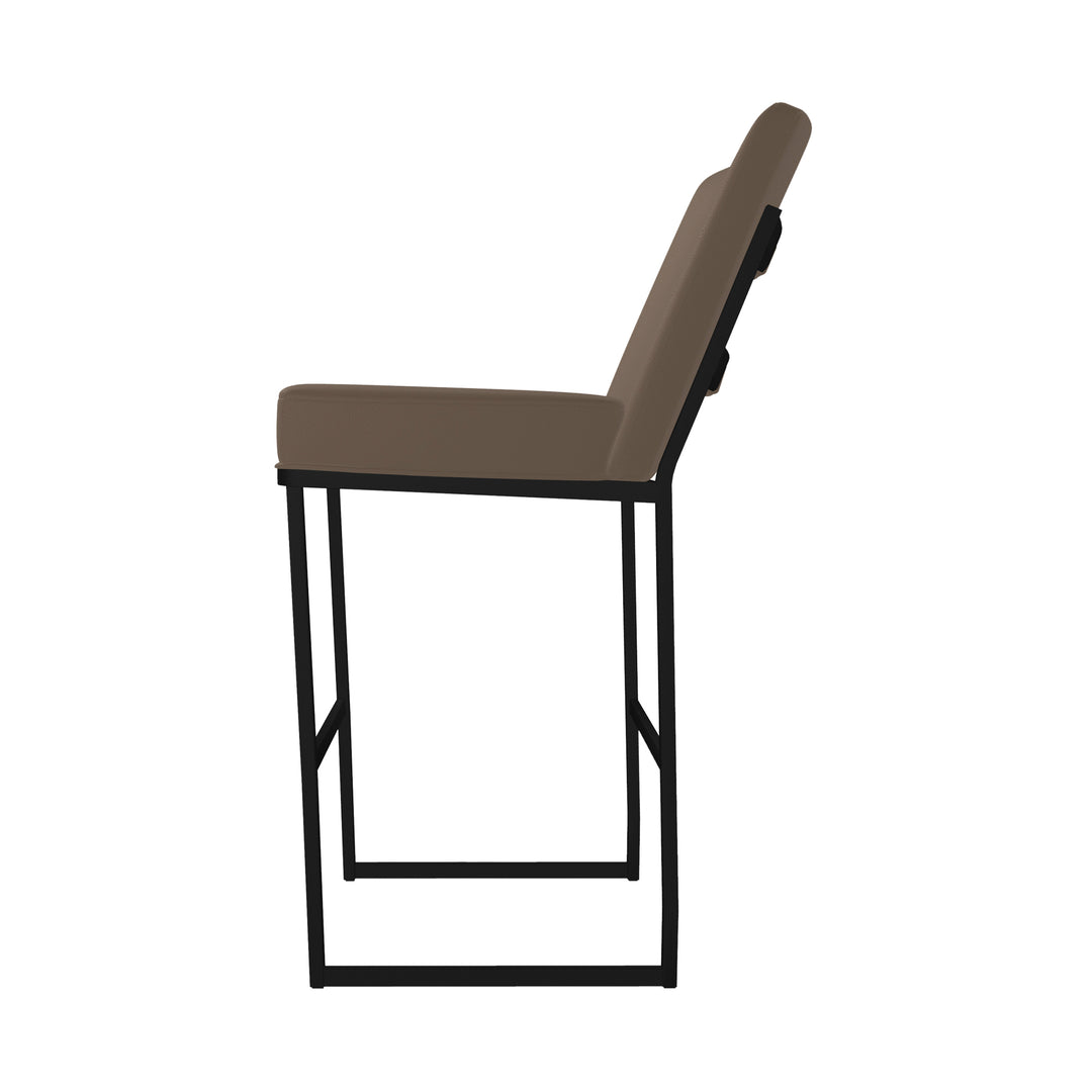 17"W x 24"D x 43"H / Island Teak/Sable Onyx