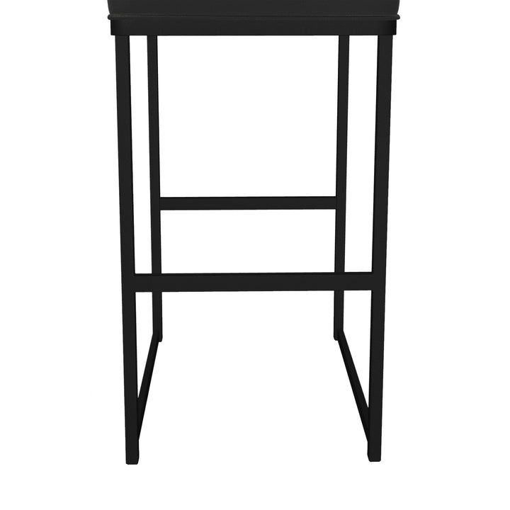 17"W x 24"D x 43"H / Licorice Black/Sable Onyx