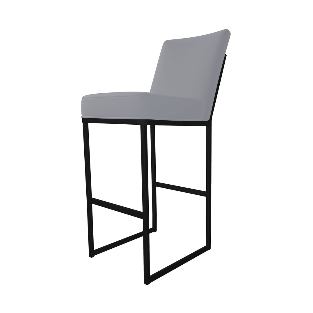 17"W x 24"D x 43"H / Charcoal Gray/Sable Onyx