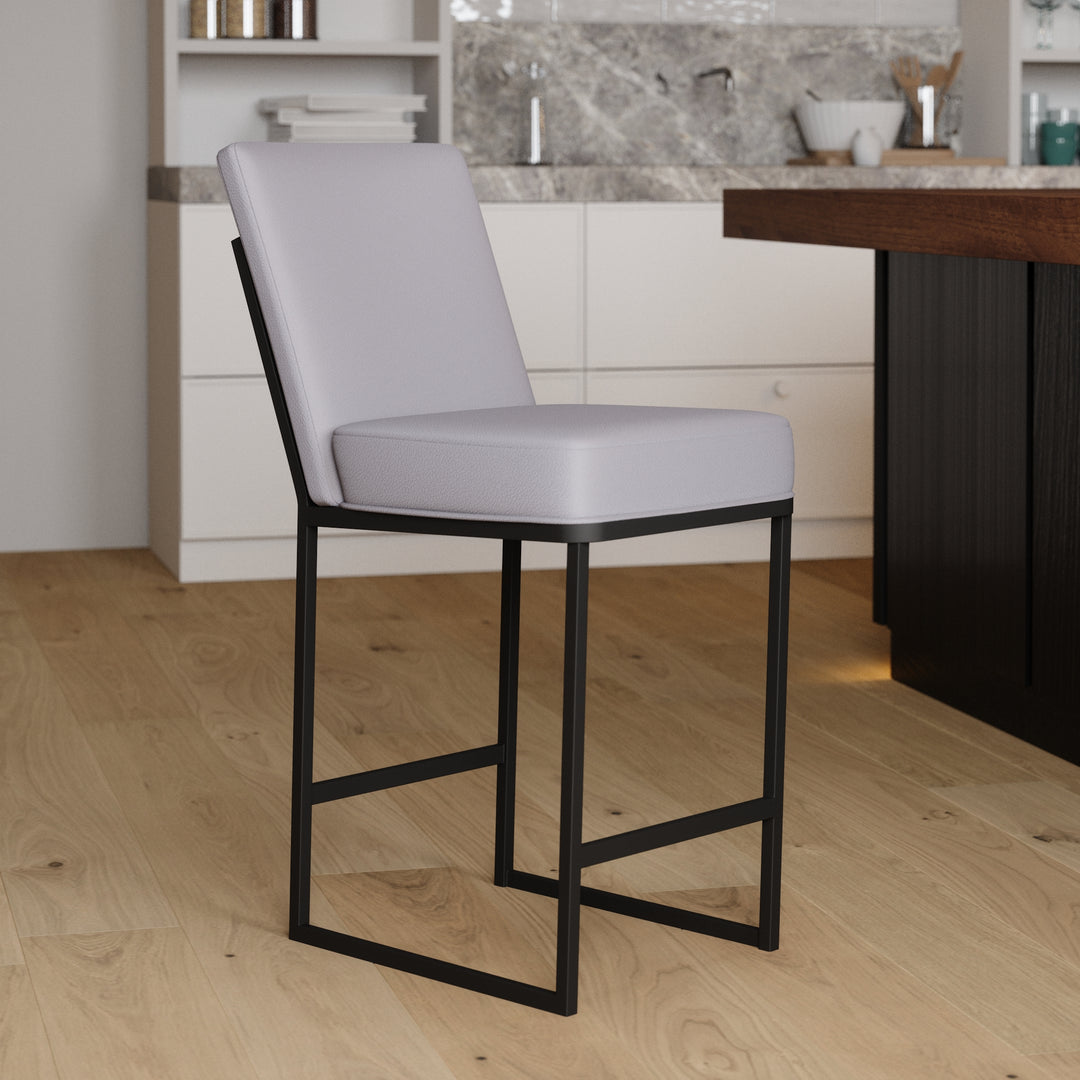 17"W x 24"D x 43"H / Charcoal Gray/Sable Onyx