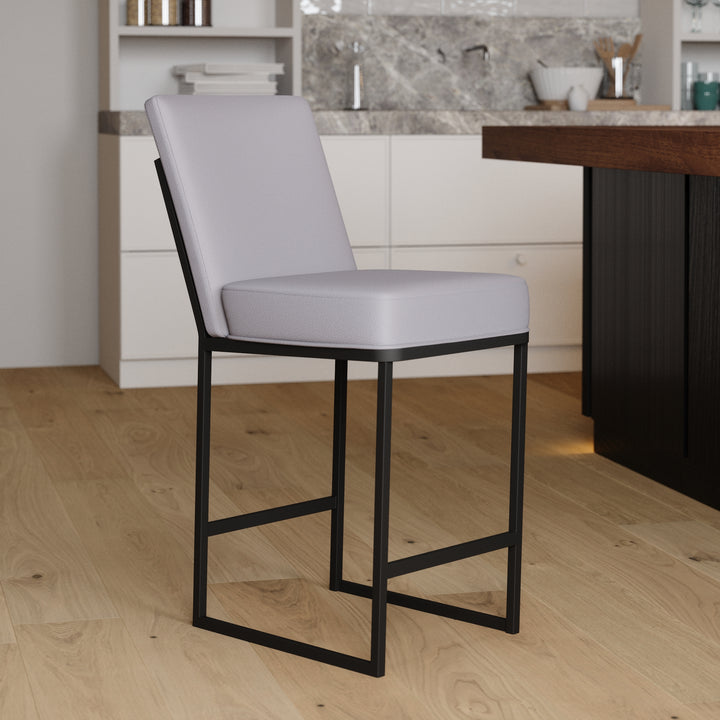 17"W x 24"D x 43"H / Charcoal Gray/Sable Onyx