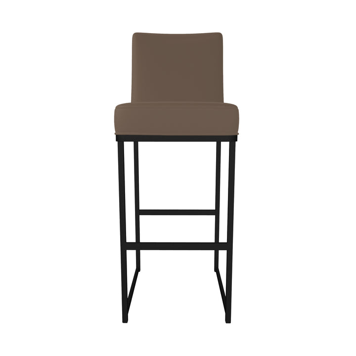 17"W x 24"D x 47"H / Island Teak/Sable Onyx