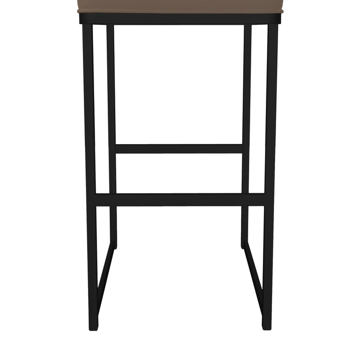 17"W x 24"D x 47"H / Island Teak/Sable Onyx