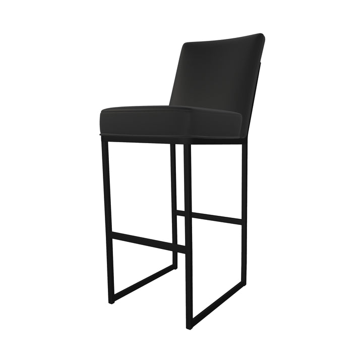 17"W x 24"D x 47"H / Licorice Black/Sable Onyx