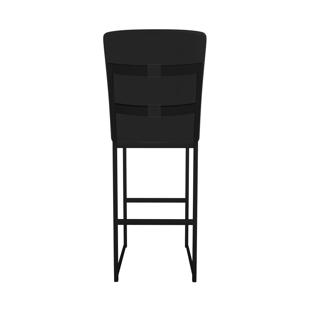 17"W x 24"D x 47"H / Licorice Black/Sable Onyx