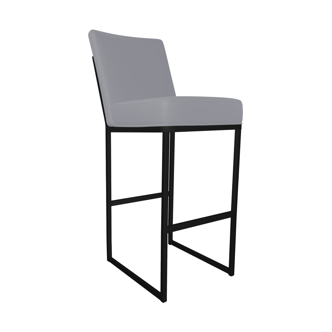 17"W x 24"D x 47"H / Charcoal Gray/Sable Onyx