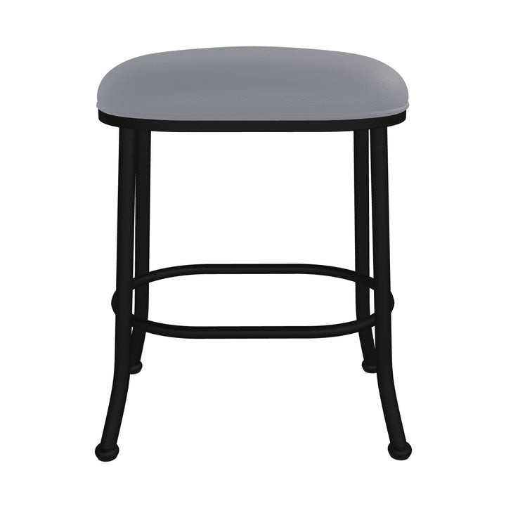 19.75"W x 13.5"D x 26"H / Charcoal Gray/Sable Onyx