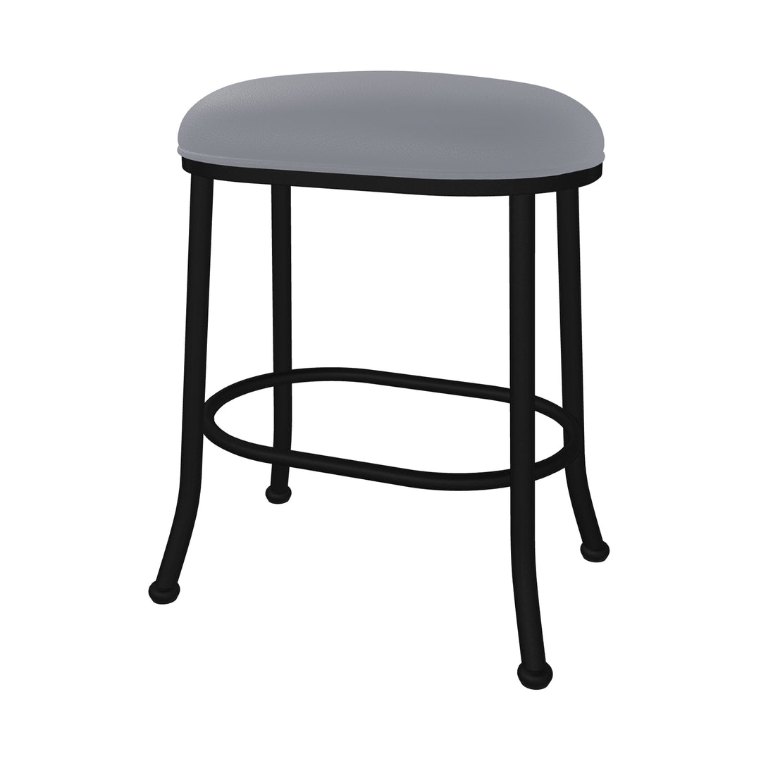 19.75"W x 13.5"D x 26"H / Charcoal Gray/Sable Onyx