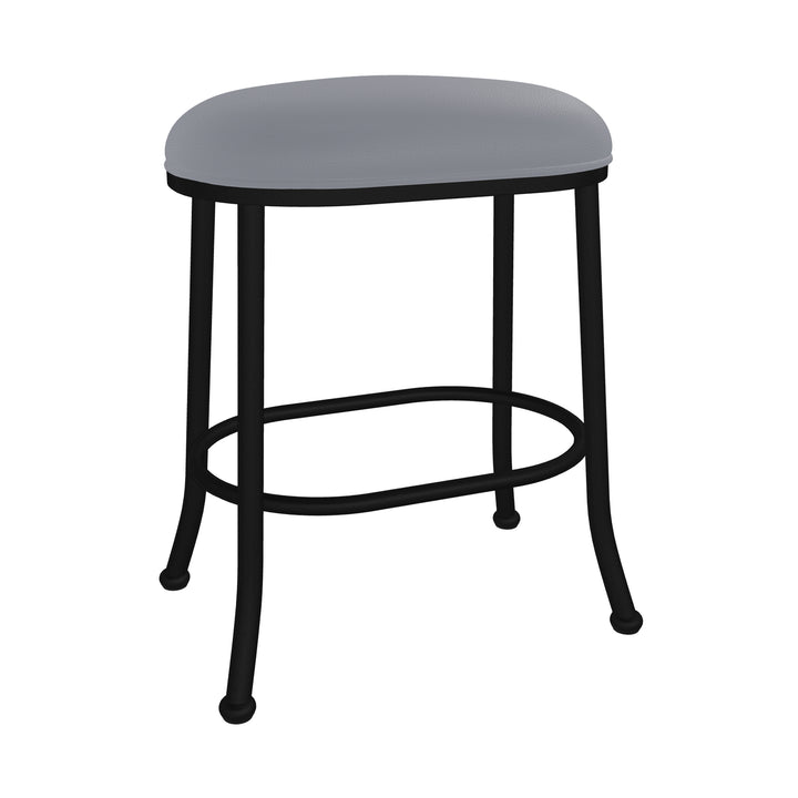 19.75"W x 13.5"D x 26"H / Charcoal Gray/Sable Onyx