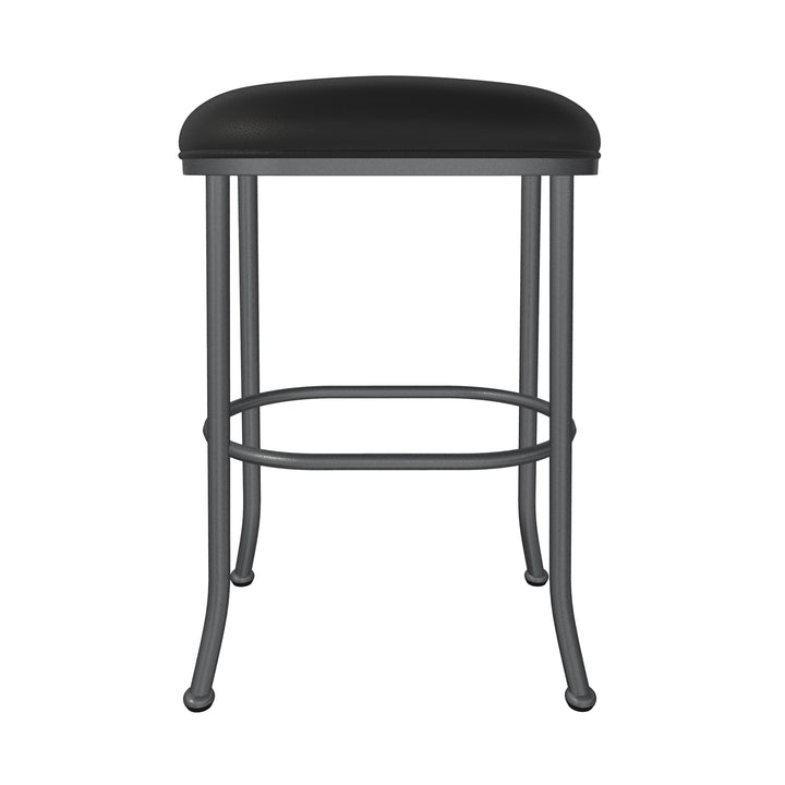 20"W x 14"D x 30"H / Licorice Black/Lustrous Silver White