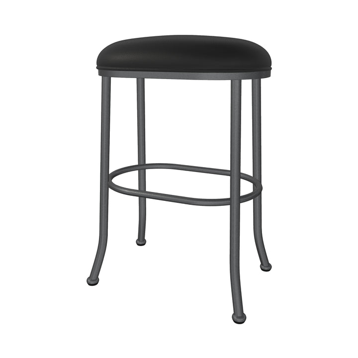 20"W x 14"D x 30"H / Licorice Black/Lustrous Silver White