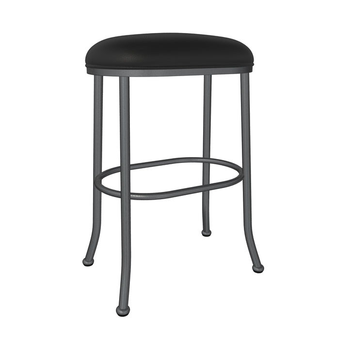 20"W x 14"D x 30"H / Licorice Black/Lustrous Silver White