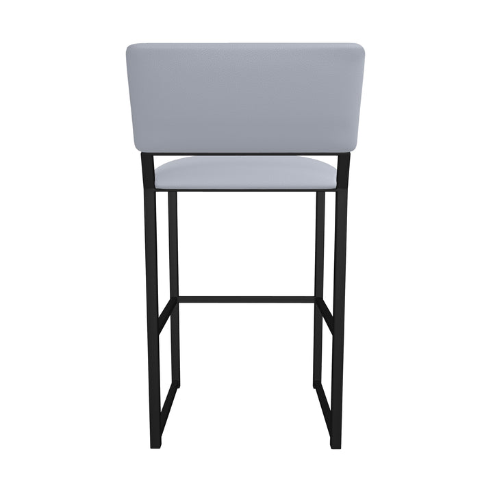 19.5"W x 18"D x 35"H / Charcoal Gray/Sable Onyx