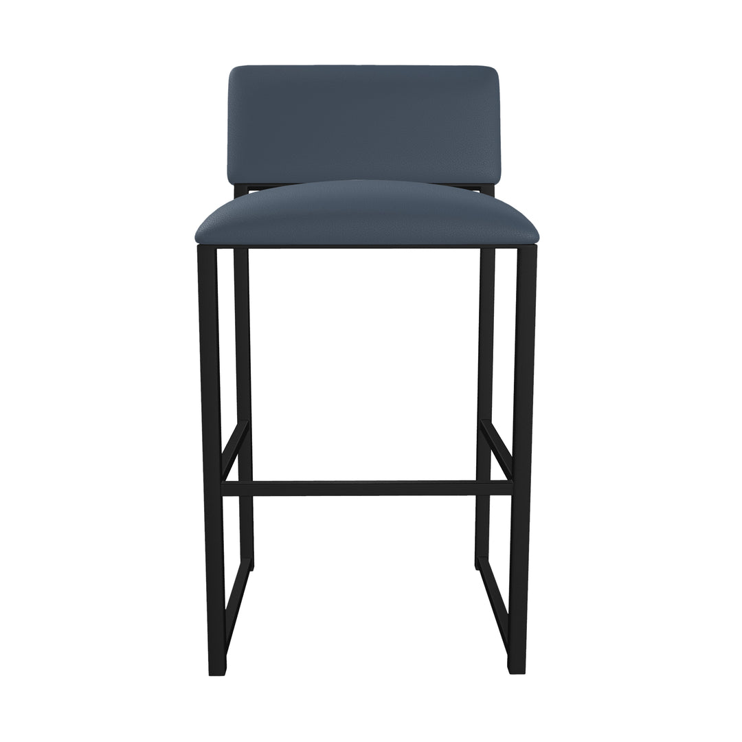 19.5"W x 18"D x 35"H / Midnight Blue/Sable Onyx