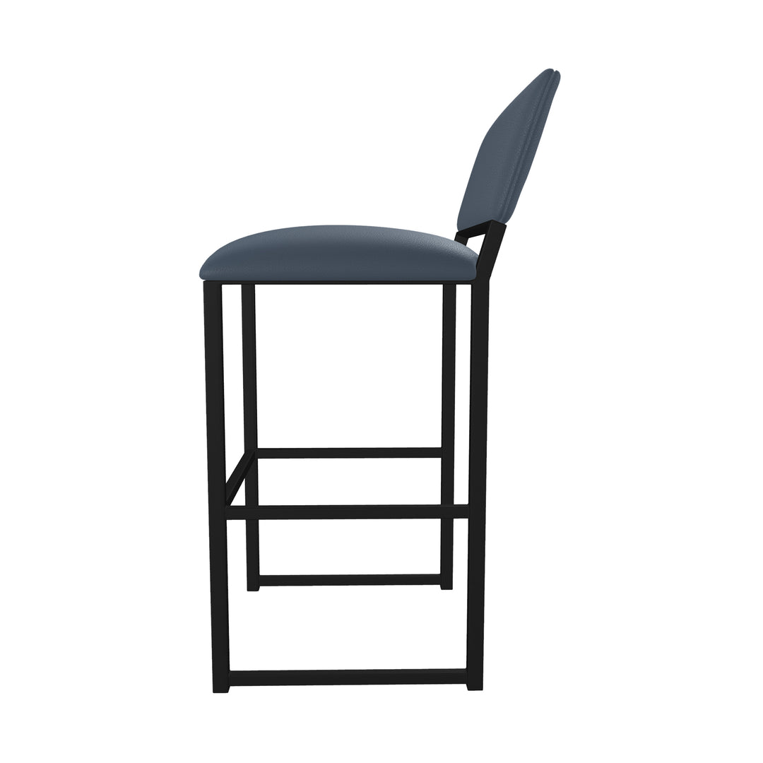 19.5"W x 18"D x 35"H / Midnight Blue/Sable Onyx