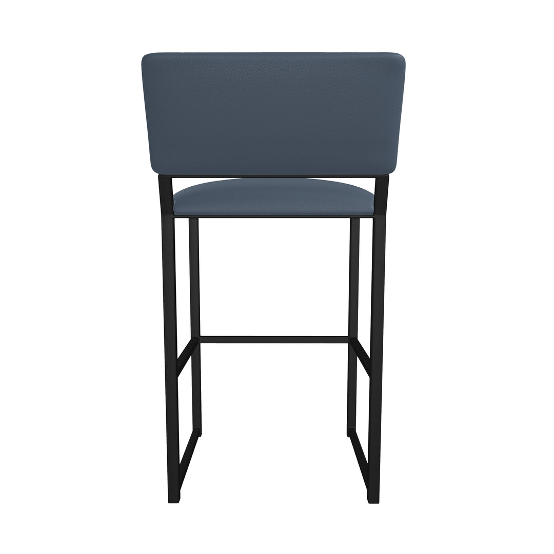 19.5"W x 18"D x 35"H / Midnight Blue/Sable Onyx