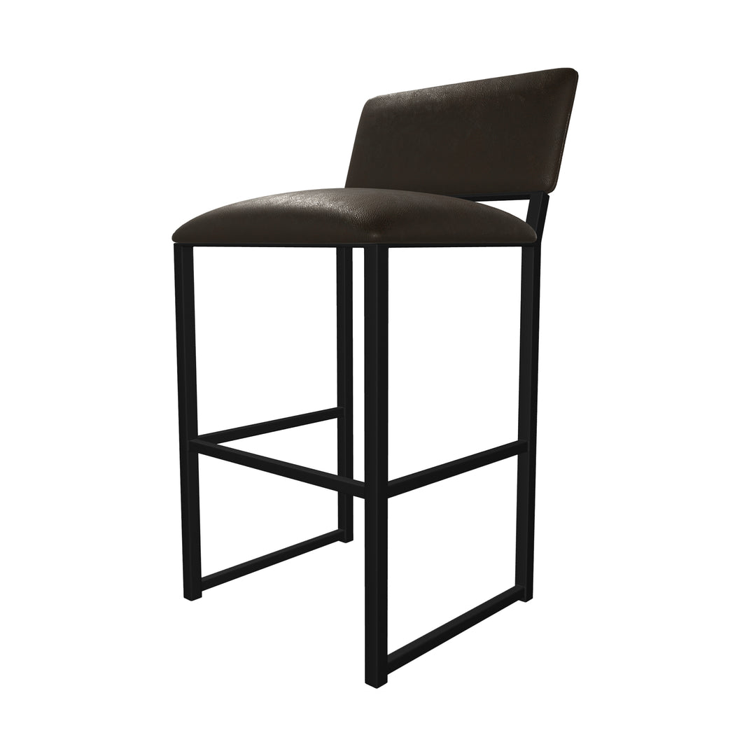 19.5"W x 18"D x 35"H / Rich Brown/Sable Onyx