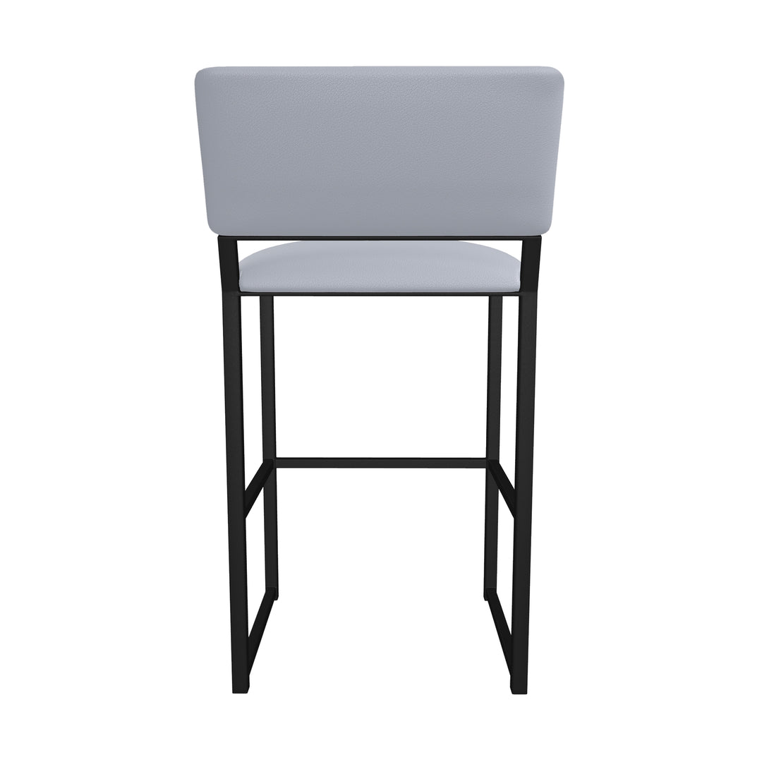 19.5"W x 18"D x 39"H / Charcoal Gray/Sable Onyx