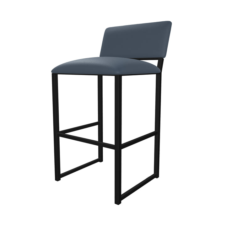 19.5"W x 18"D x 39"H / Midnight Blue/Sable Onyx