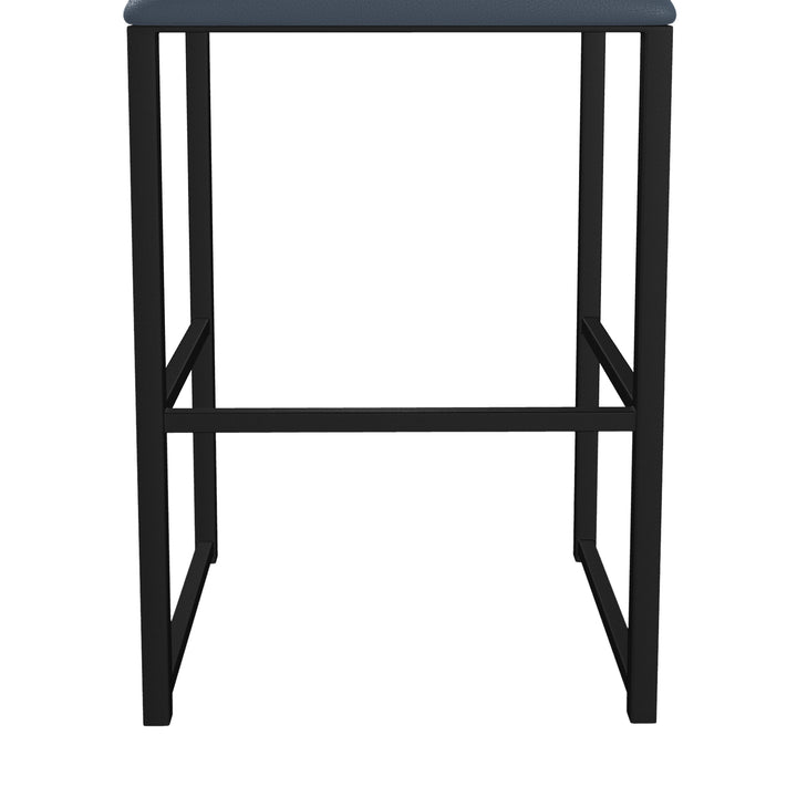 19.5"W x 18"D x 39"H / Midnight Blue/Sable Onyx