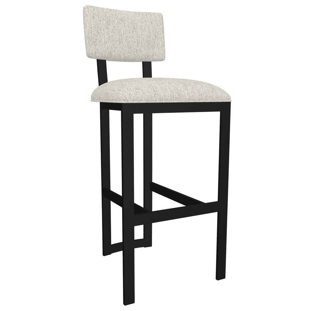 17.5"W x 18.75"D x 38.5"H / Earthy Oak/Sable Onyx