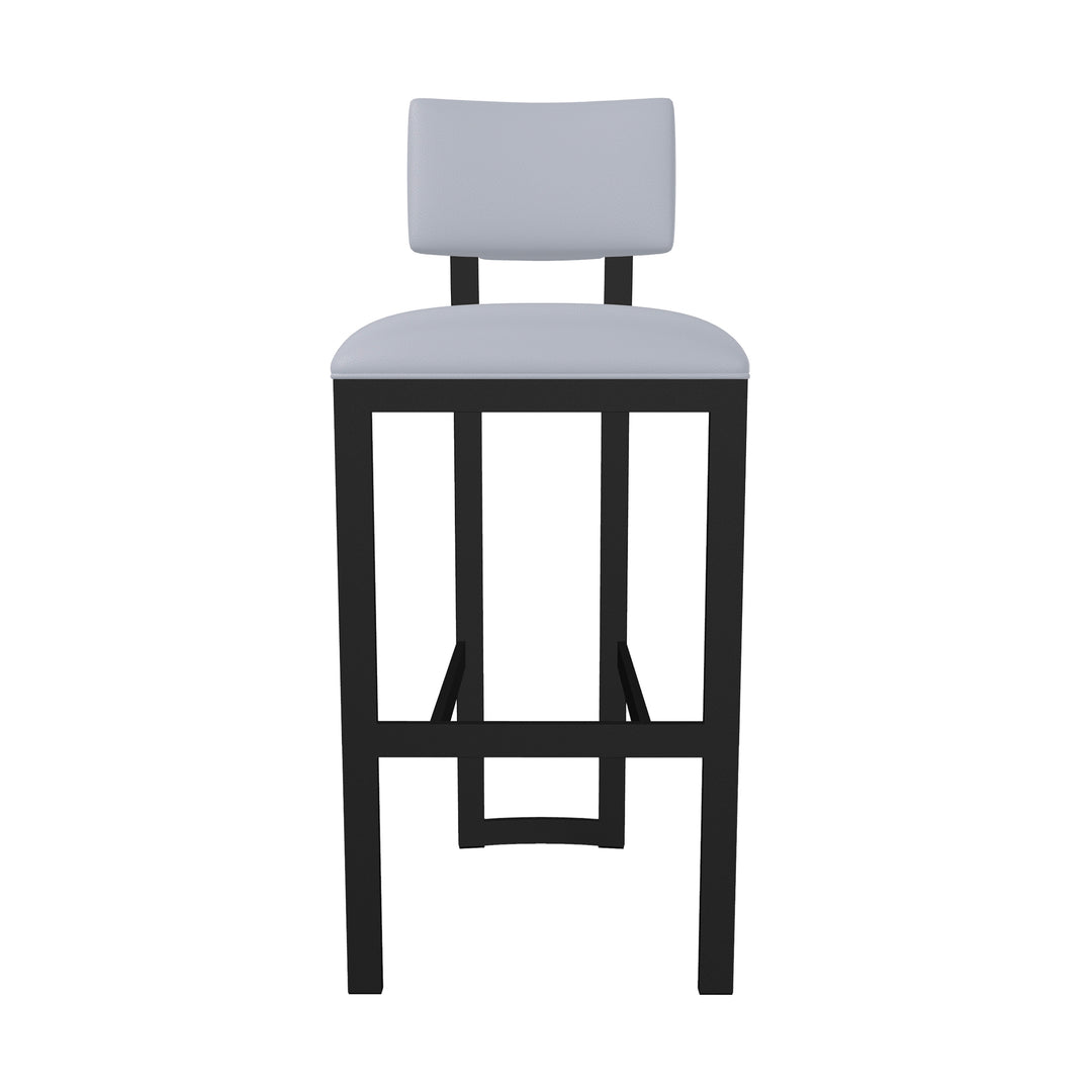 17.5"W x 18.75"D x 42.5"H / Charcoal Gray/Sable Onyx