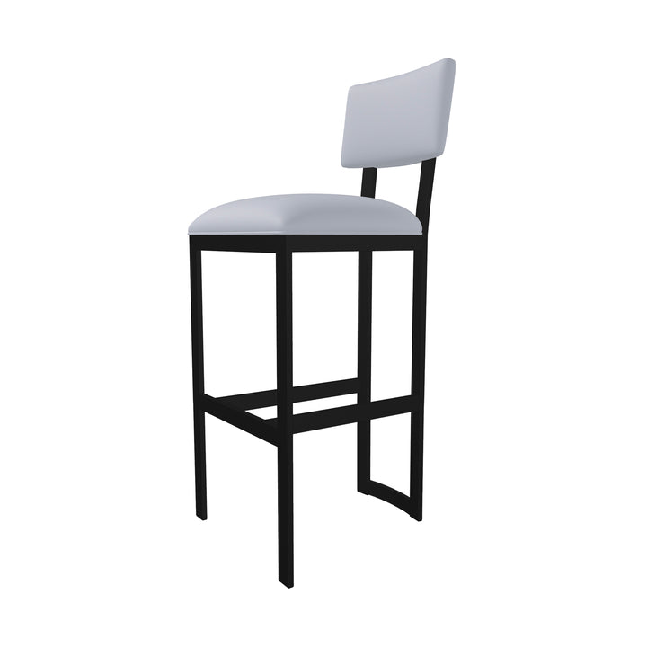 17.5"W x 18.75"D x 42.5"H / Charcoal Gray/Sable Onyx