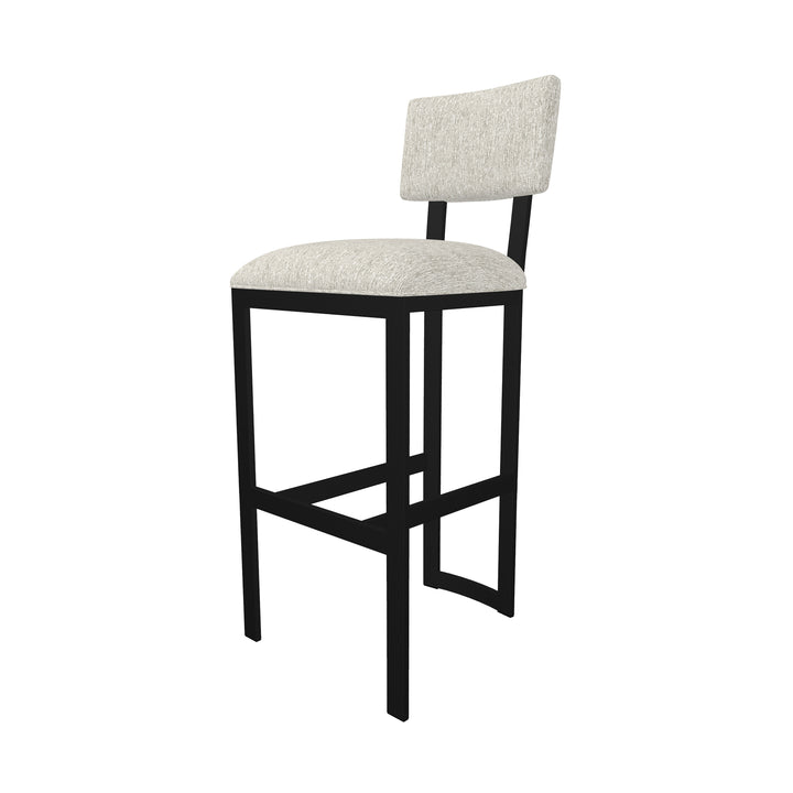 17.5"W x 18.75"D x 42.5"H / Earthy Oak/Sable Onyx