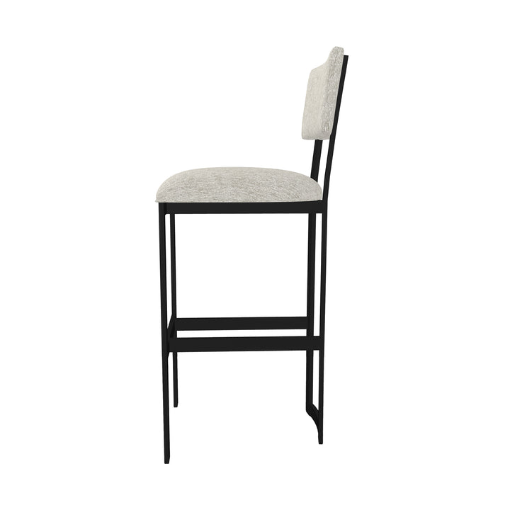 17.5"W x 18.75"D x 42.5"H / Earthy Oak/Sable Onyx