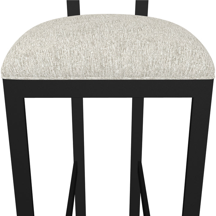 17.5"W x 18.75"D x 42.5"H / Earthy Oak/Sable Onyx