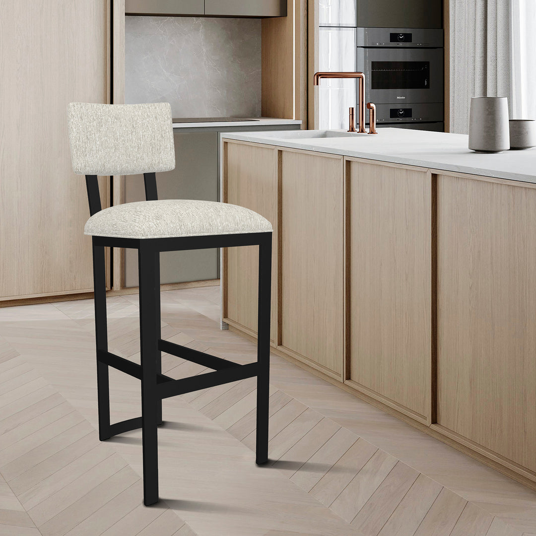 17.5"W x 18.75"D x 42.5"H / Earthy Oak/Sable Onyx