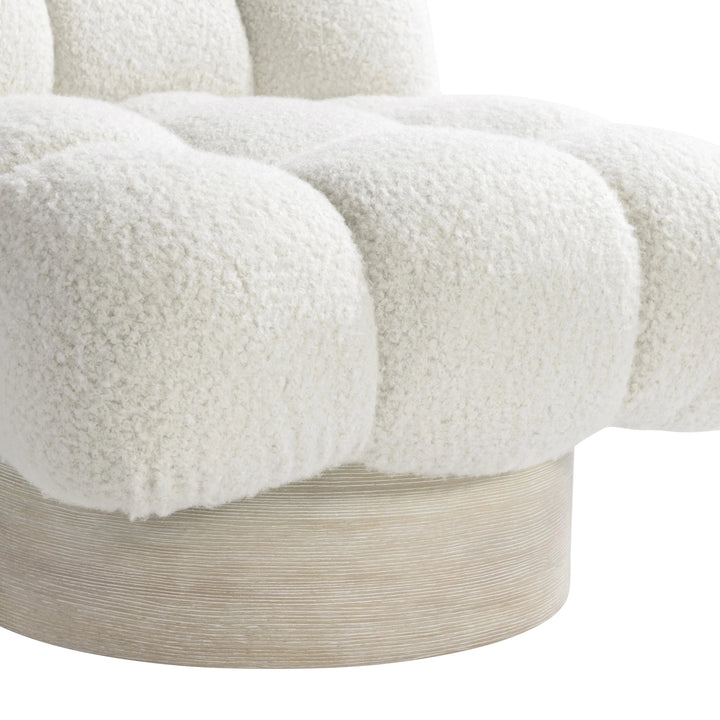 American Home Furniture Bernhardt Nico Fabric Swivel Chair