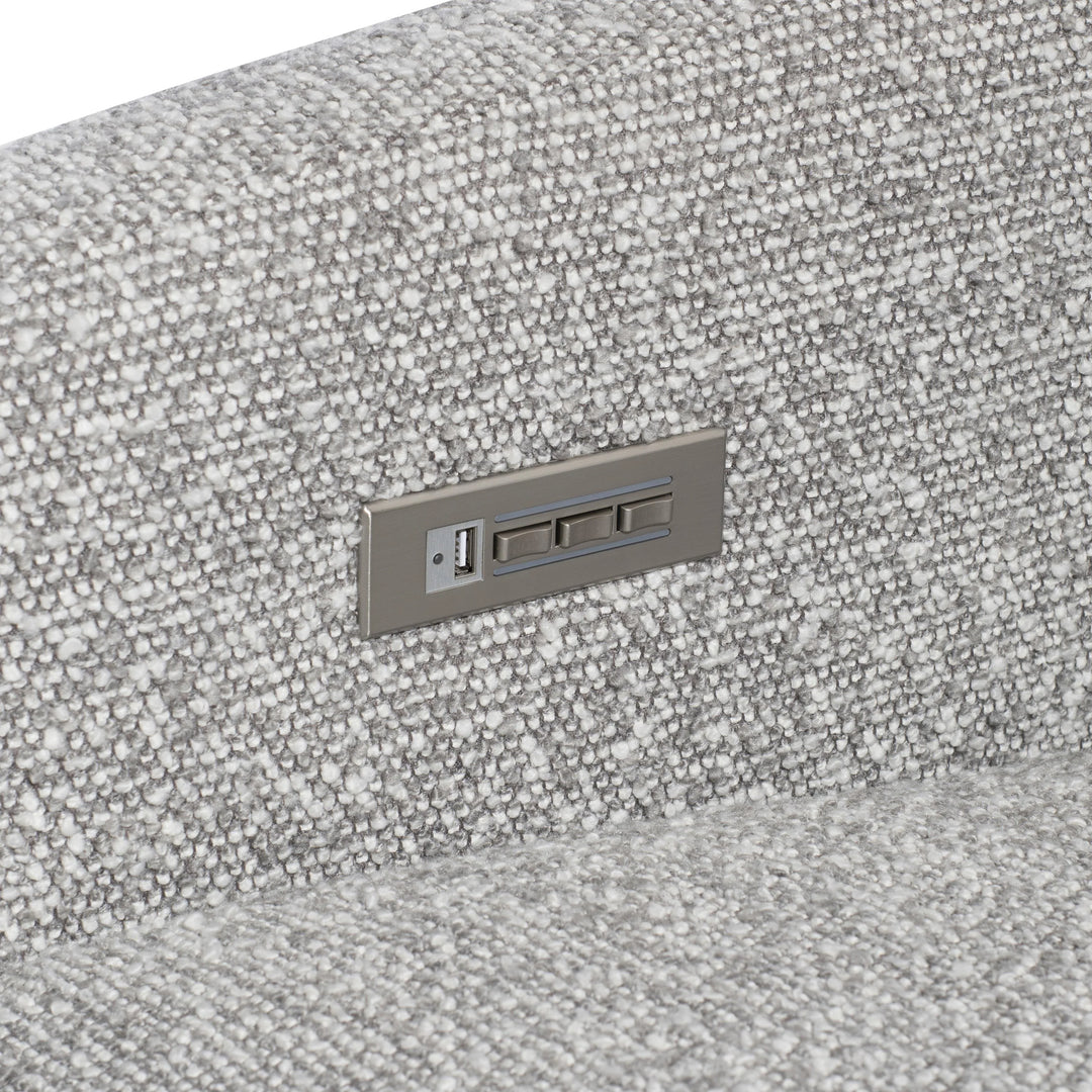 American Home Furniture Bernhardt Cortina Fabric Power Motion Chair