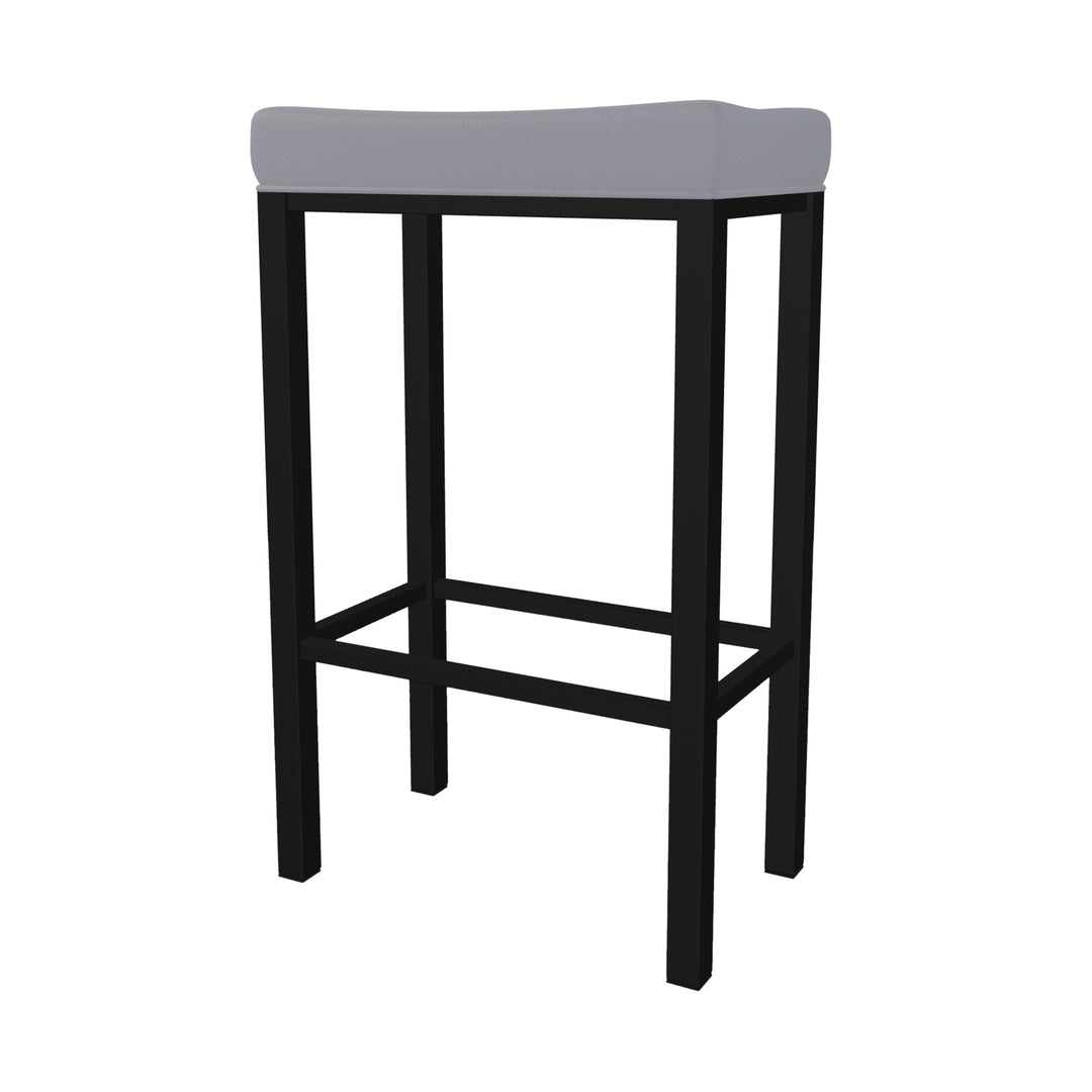 18"W x 11"D x 26"H / Charcoal Gray/Sable Onyx