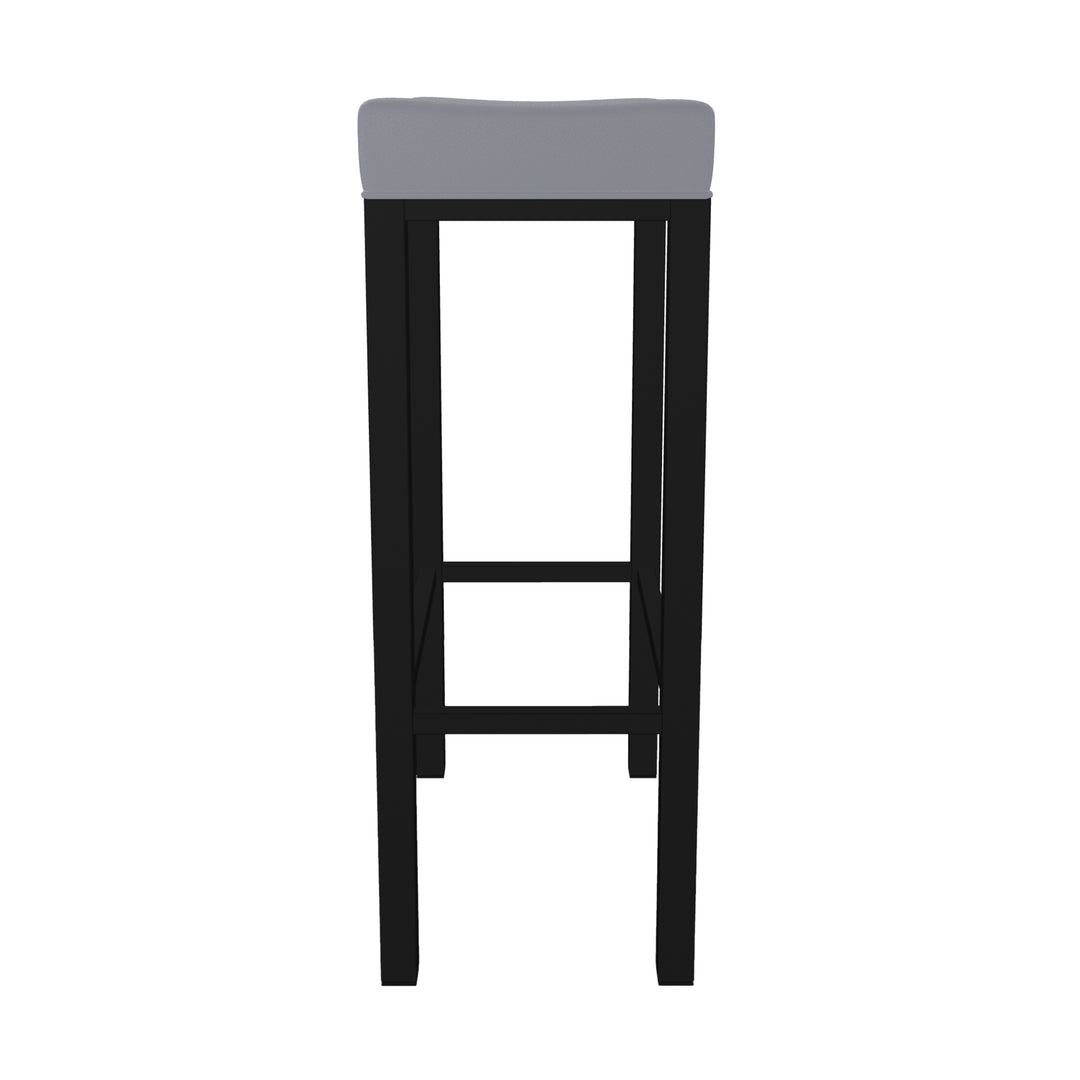 18"W x 11"D x 26"H / Charcoal Gray/Sable Onyx