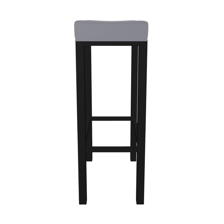 18"W x 11"D x 26"H / Charcoal Gray/Sable Onyx