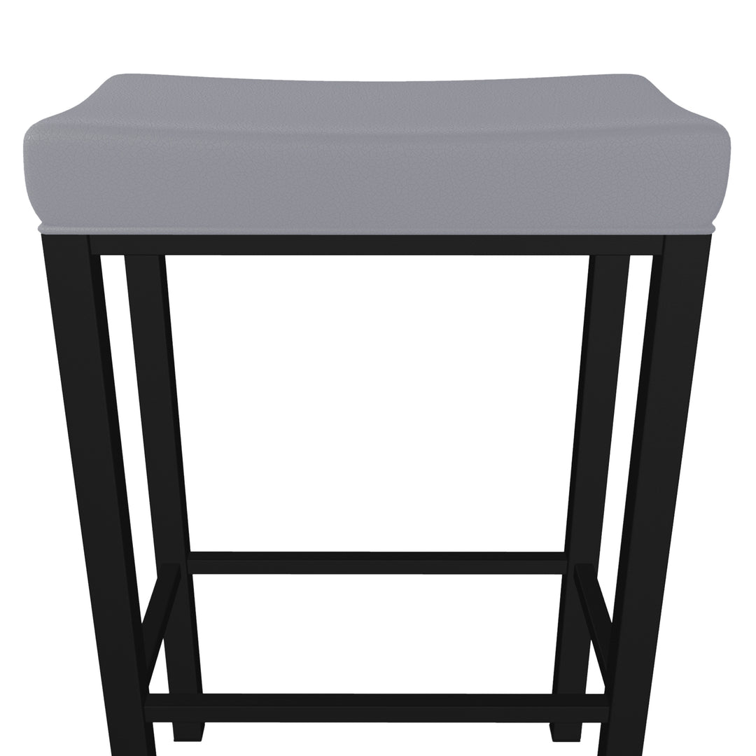 18"W x 11"D x 26"H / Charcoal Gray/Sable Onyx