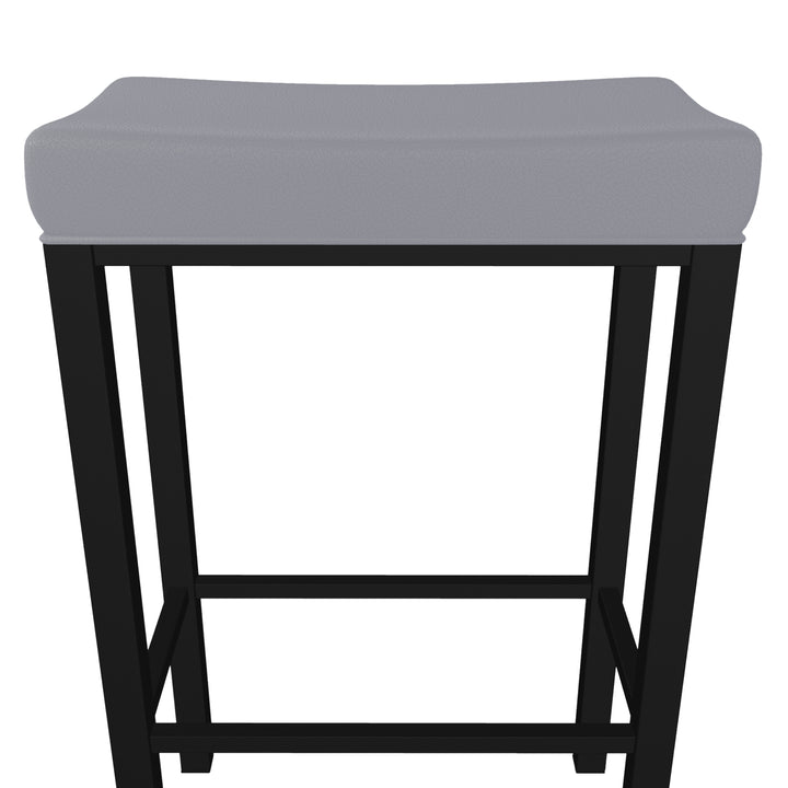 18"W x 11"D x 26"H / Charcoal Gray/Sable Onyx