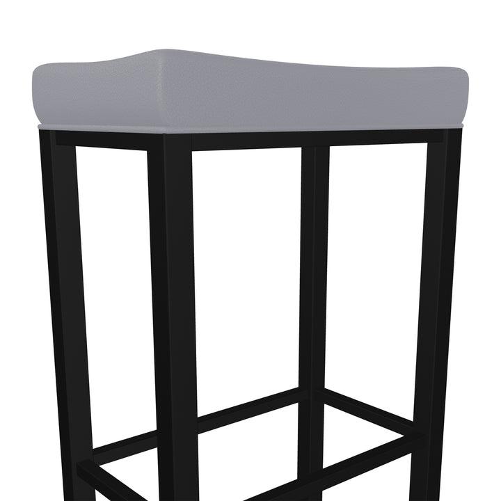 18"W x 11"D x 26"H / Charcoal Gray/Sable Onyx