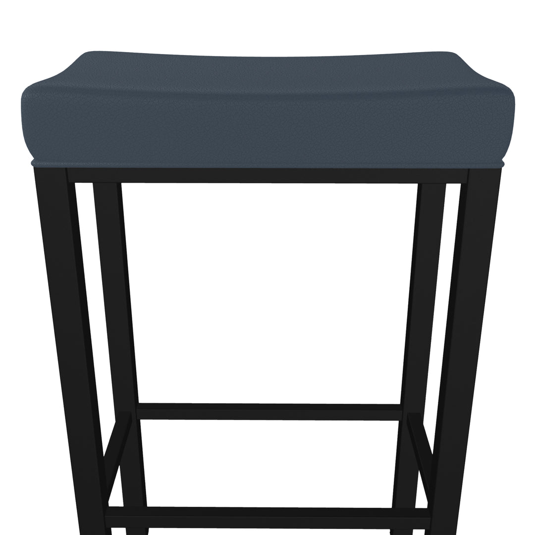 18"W x 11"D x 26"H / Midnight Blue/Sable Onyx