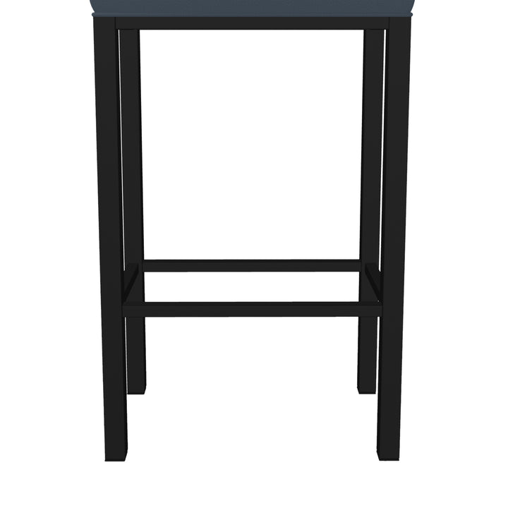 18"W x 11"D x 26"H / Midnight Blue/Sable Onyx