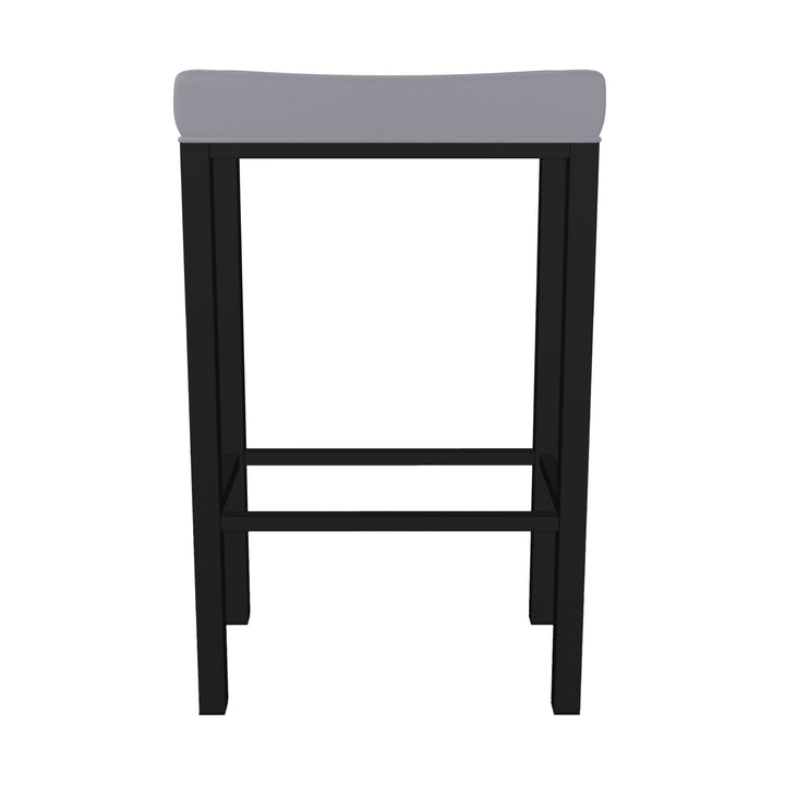 18"W x 11"D x 30"H / Charcoal Gray/Sable Onyx