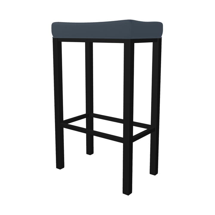 18"W x 11"D x 30"H / Midnight Blue/Sable Onyx